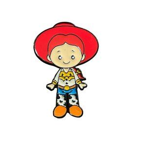 Jessie Cowgirl Lapel Pin Toy Story Hat Brooch Badge Accessories Jewelry Pin Gift
